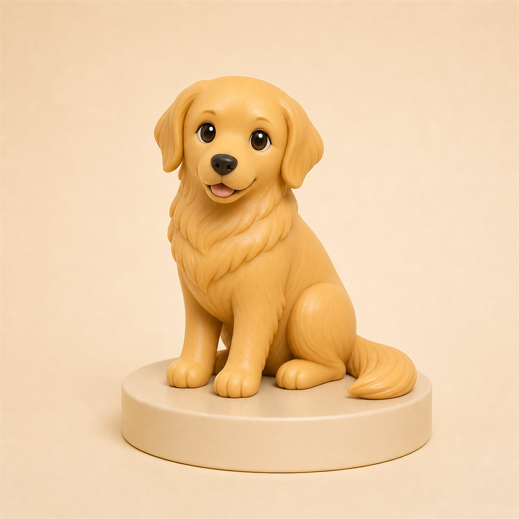 3D Pet — hand-finished chibi figure from your photo