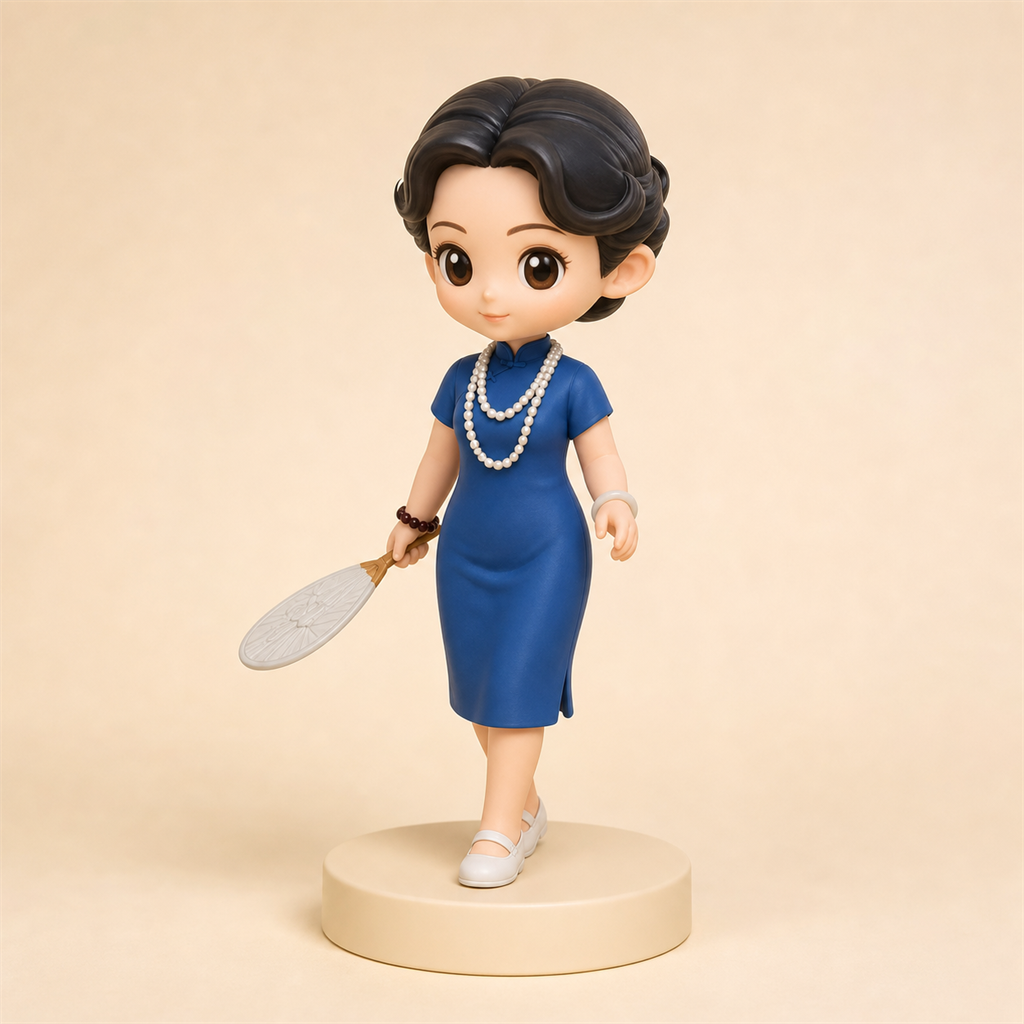 3D Mini You — hand-finished chibi figure from your photo