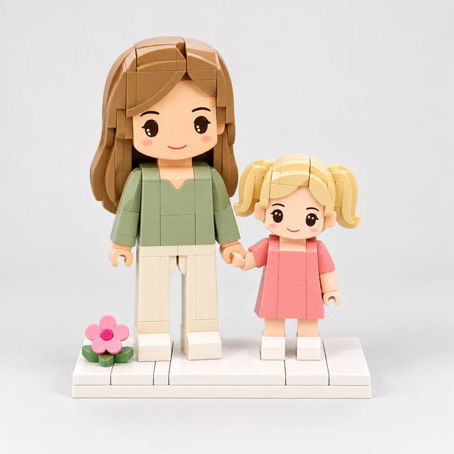 Mother's Day Brick Figures