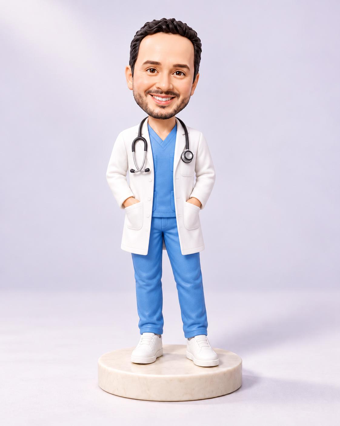 Professions — custom figurine in work uniform