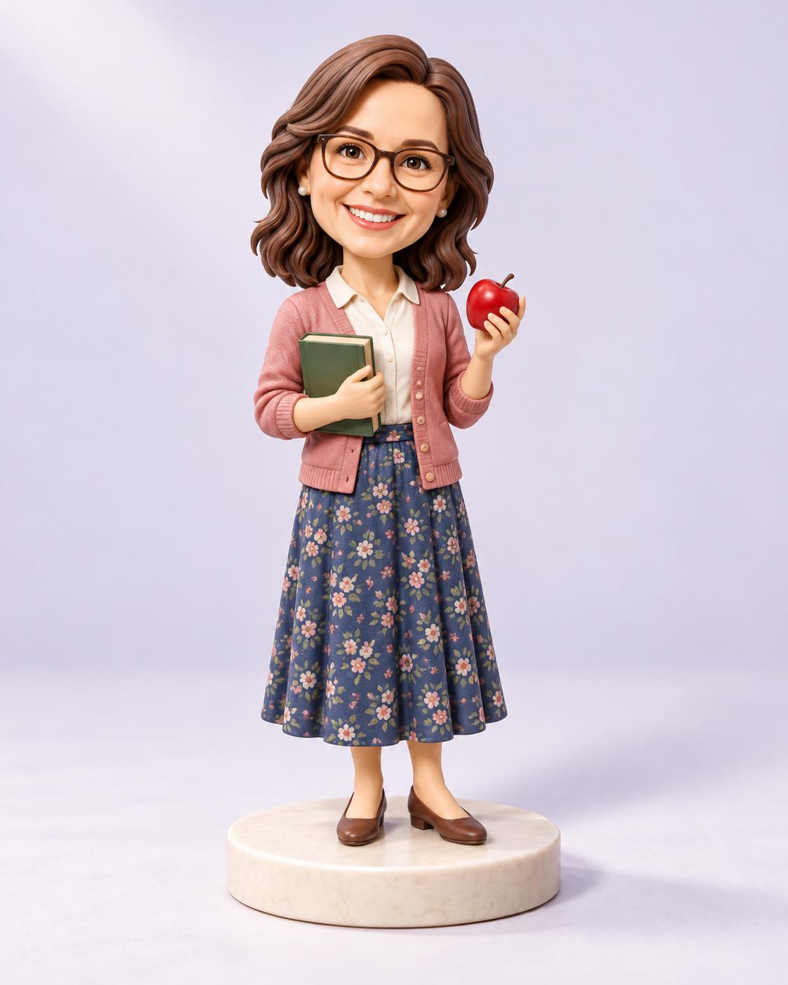Teacher gift — custom figurine