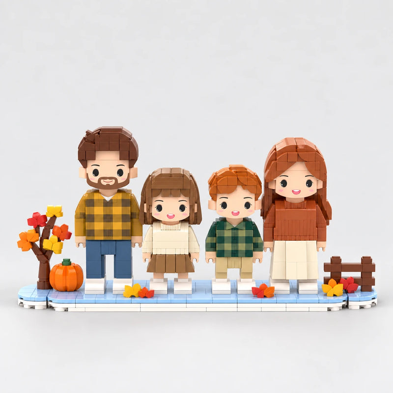 Illustrative standard brick figure set