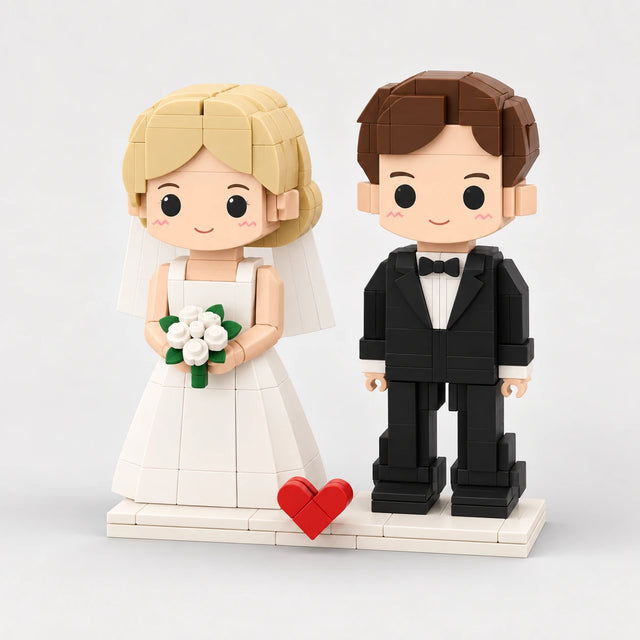 Wedding Brick Figures
