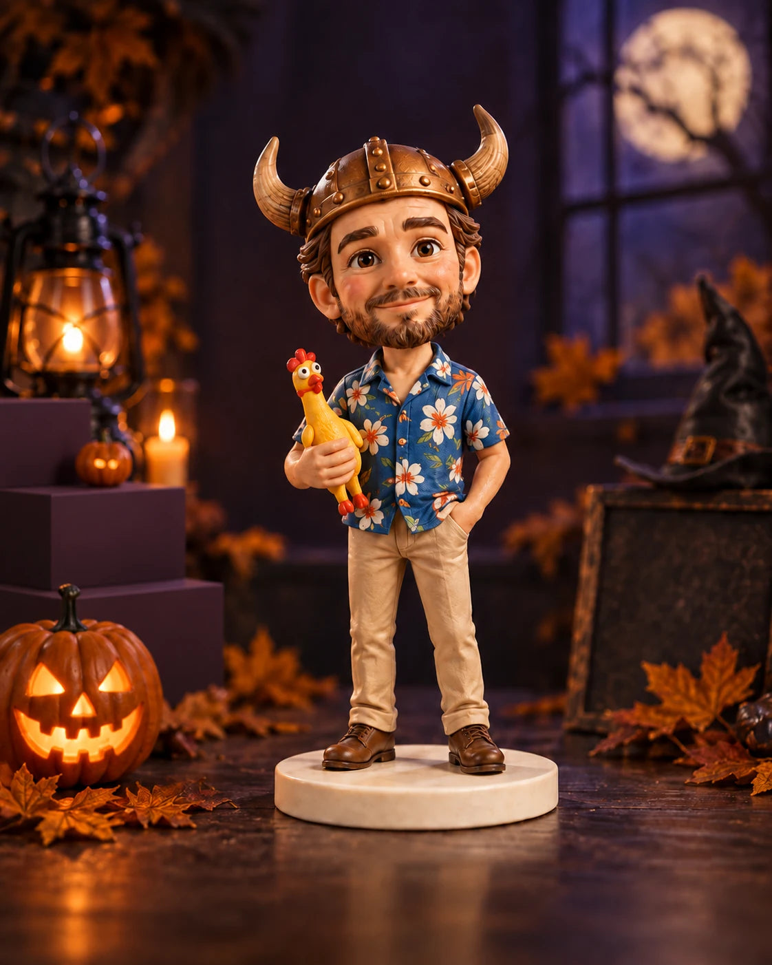 Halloween — custom figurine design illustration