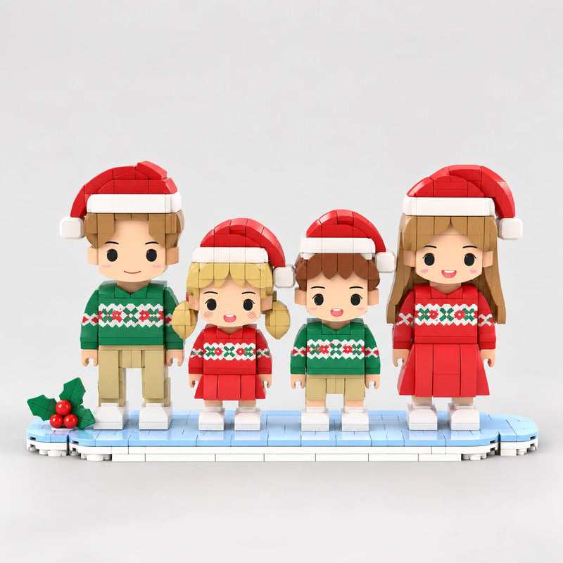 Ensemble standard de figurines en briques, à titre d’illustration