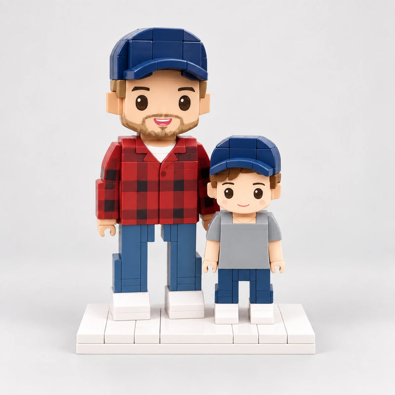 Illustrative standard brick figure set