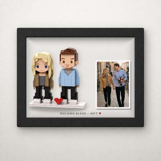 Framed Duo — matte black frame