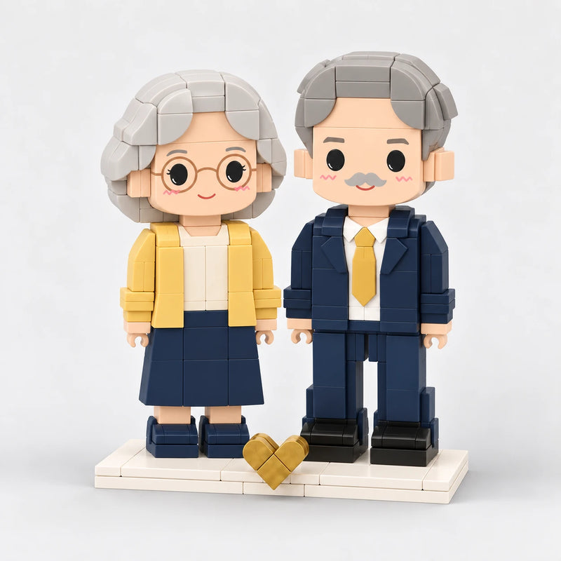 Illustrative standard brick figure set