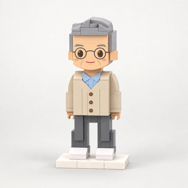 Erinnerungsfigur aus Bausteinen