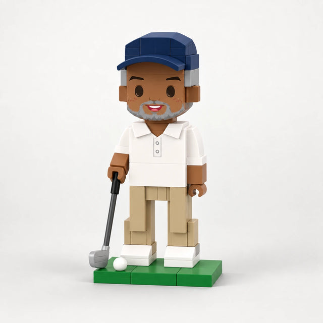Retirement Brick Figure